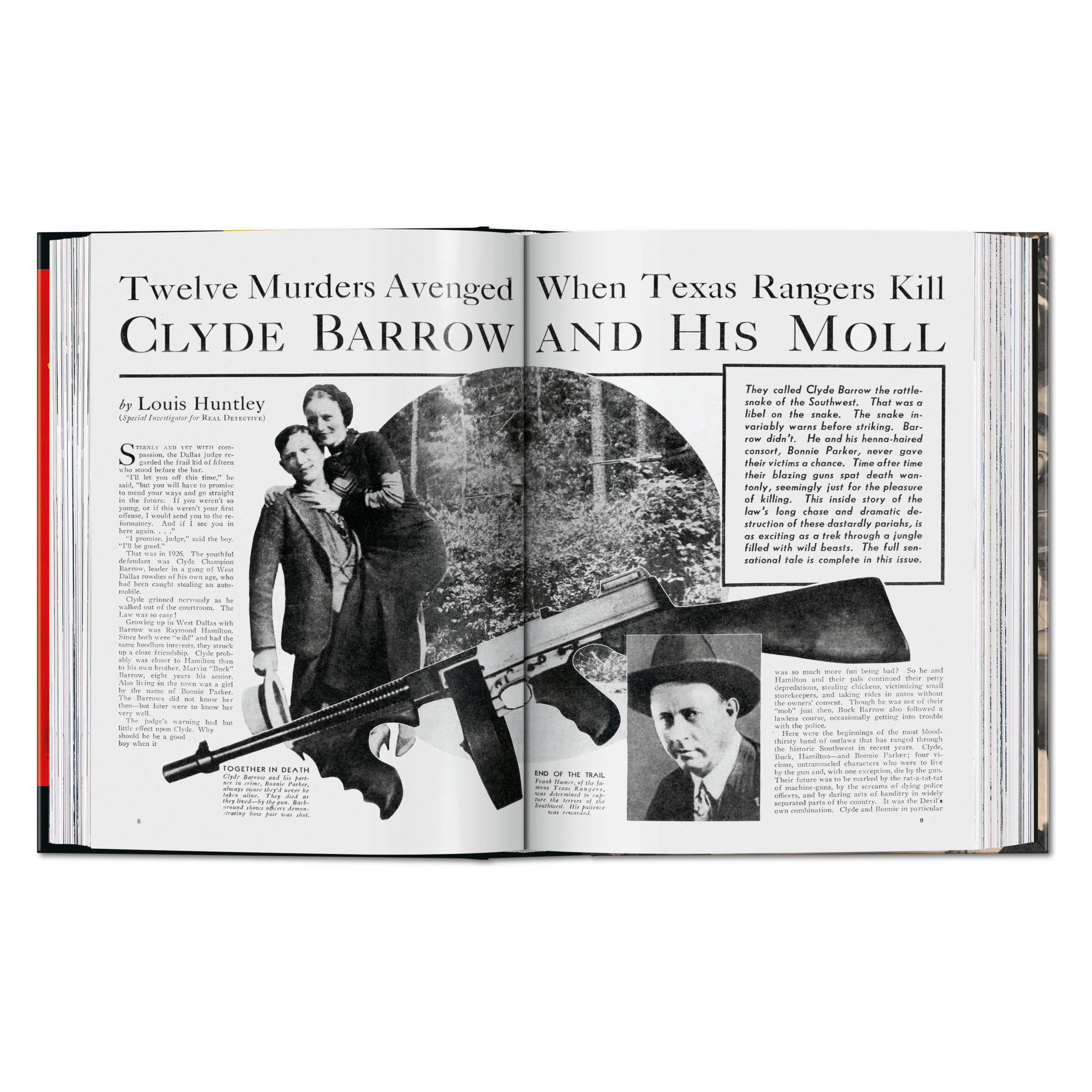 True Crime Detective Magazines. 1924–1969. 45th Ed. (German, French, English)