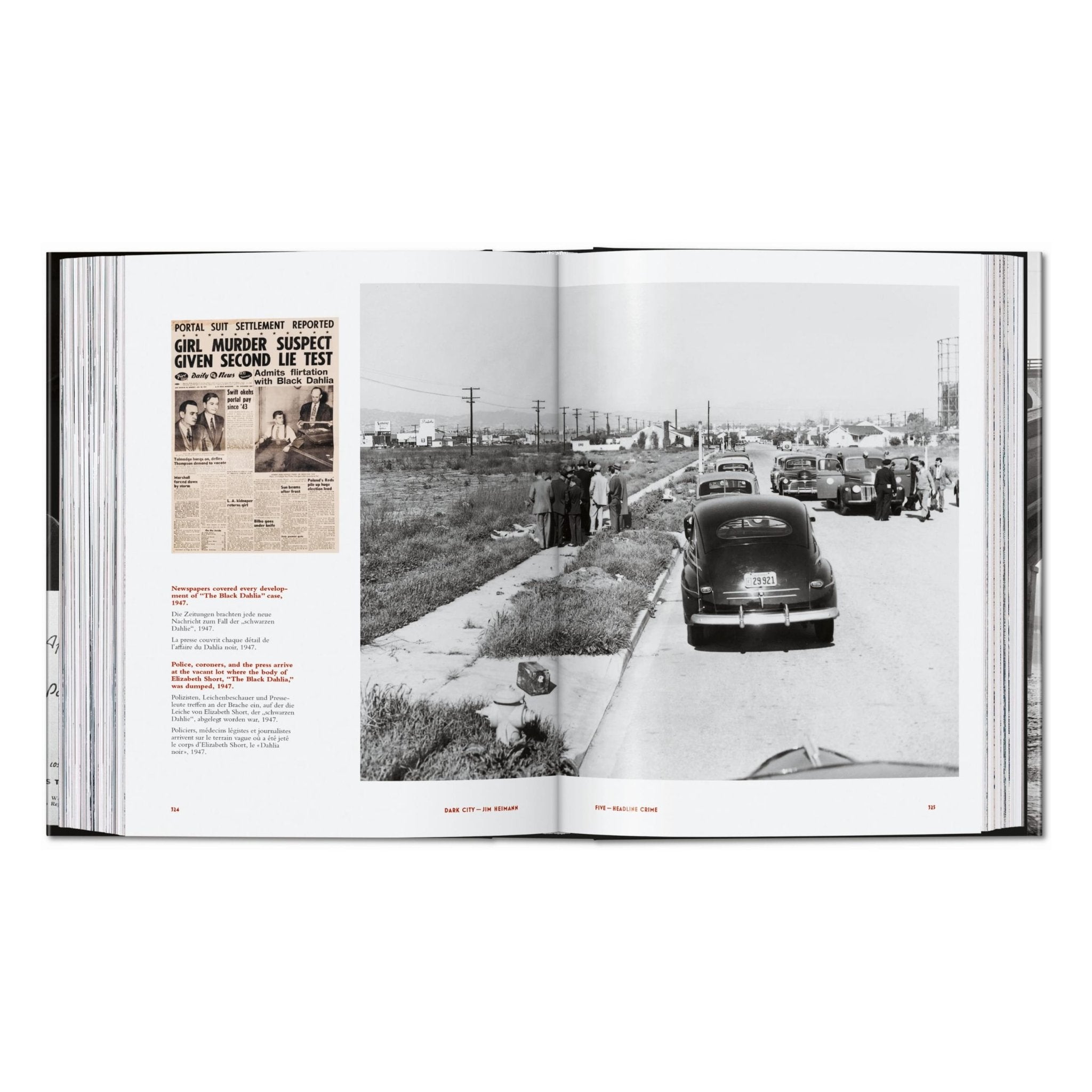 Dark City. The Real Los Angeles Noir (German, French, English)-POPvault