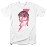 David Bowie Aladdin Sane Mens T Shirt White - POPvault