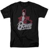 David Bowie Diamond David Mens T Shirt Black - POPvault
