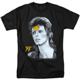 David Bowie Golden Bowie Mens T Shirt Black Officially Licensed - POPvault
