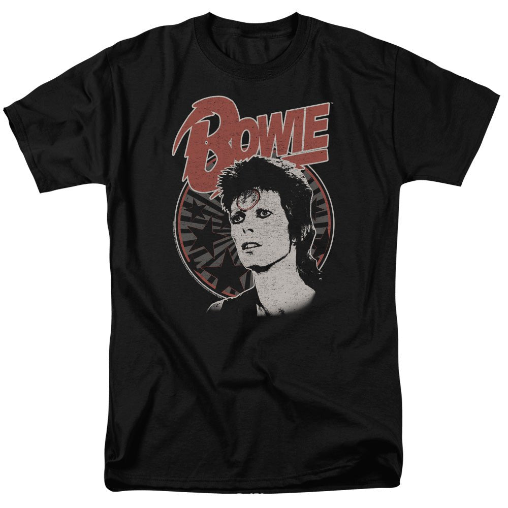 David Bowie Space Oddity Mens T Shirt Black - POPvault