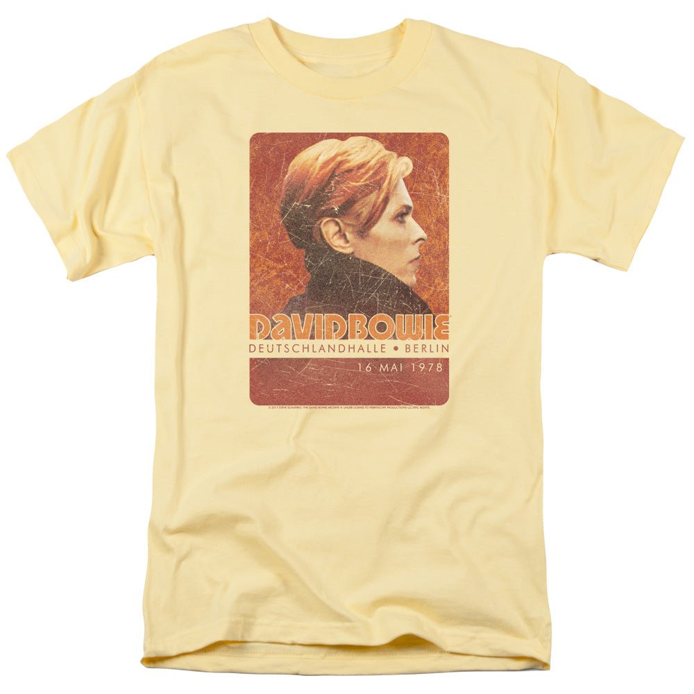 David Bowie Stage Tour Berlin 78 Mens T Shirt Banana Officially Licensed - POPvault