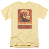 David Bowie Stage Tour Berlin 78 Mens T Shirt Yellow - POPvault