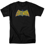 DC Comics Batman Neon Distress Logo Mens T Shirt Black Officially Licensed - POPvault