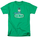 DC Comics Batman Sign Mens T Shirt Kelly Green Officially Licensed - POPvault