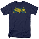 DC Comics Classic Batman Logo Mens T Shirt Navy Blue Officially Licensed - POPvault