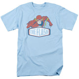 DC Comics Flash Flash Sign Mens T Shirt Light Blue Officially Licensed - POPvault