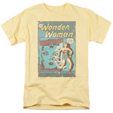 DC Comics Wonder Woman Wanted Mens T Shirt Yellow Officially Licensed - POPvault