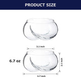 Deez Nuts Wine & Whiskey Glasses 7 oz. Stemless Butt Shaped Glasses (Set of 2) - POPvault