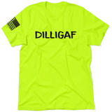 DILLIGAF - Safety Yellow T-Shirt - POPvault