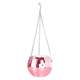 Disco Mirror Ball Planter - Pink - POPvault