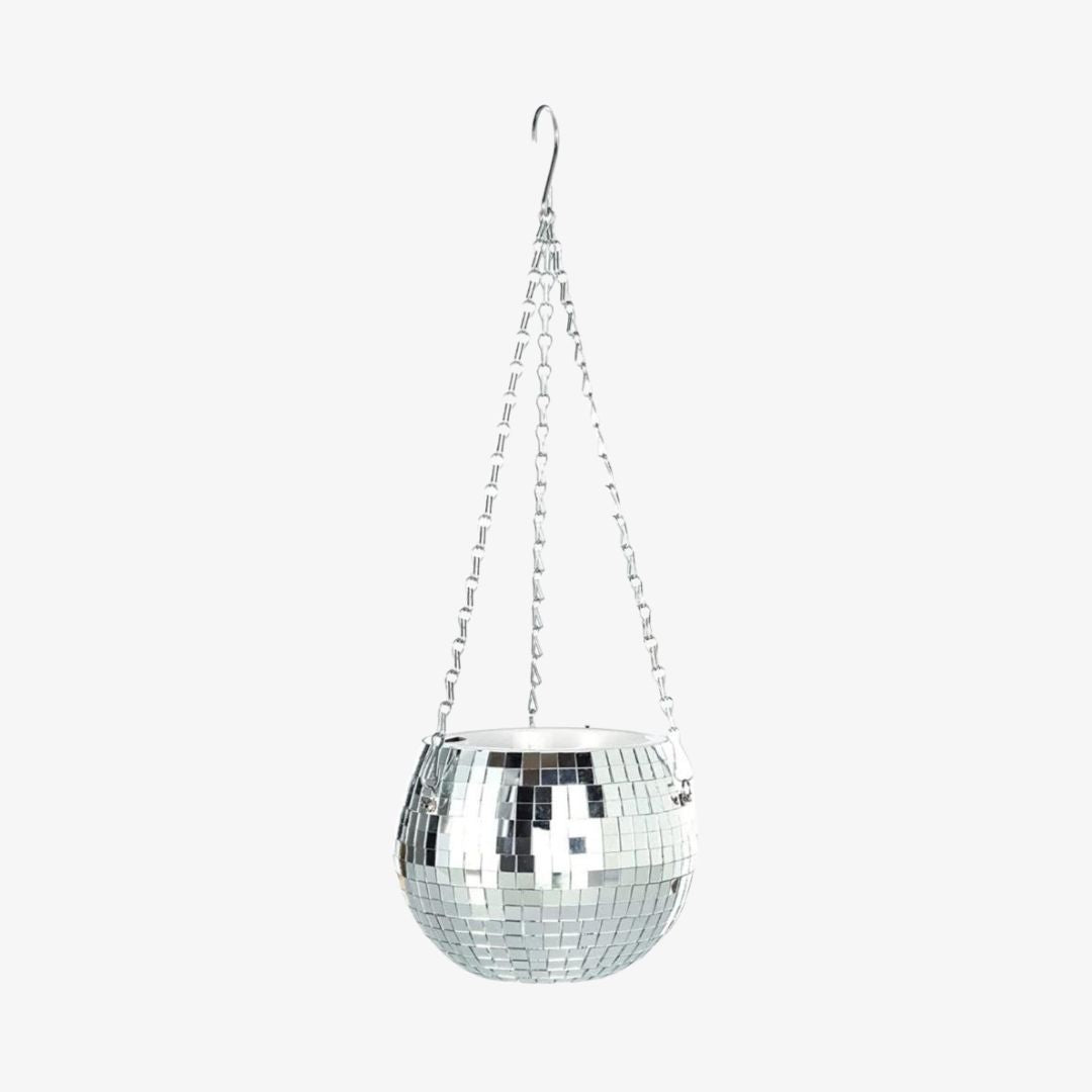 Disco Mirrored Ball Planter - POPvault