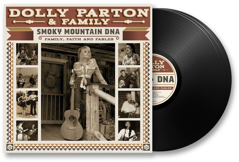 Dolly Parton & Family - Smoky Mountain DNA: Family, Faith and Fables [3LP] Vinyl Record - POPvault