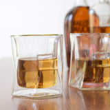 Double Wall Hexagon Whiskey Glasses - 10oz - POPvault