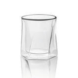 Double Wall Hexagon Whiskey Glasses - 10oz - POPvault