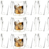 Double Wall Hexagon Whiskey Glasses - 10oz - POPvault