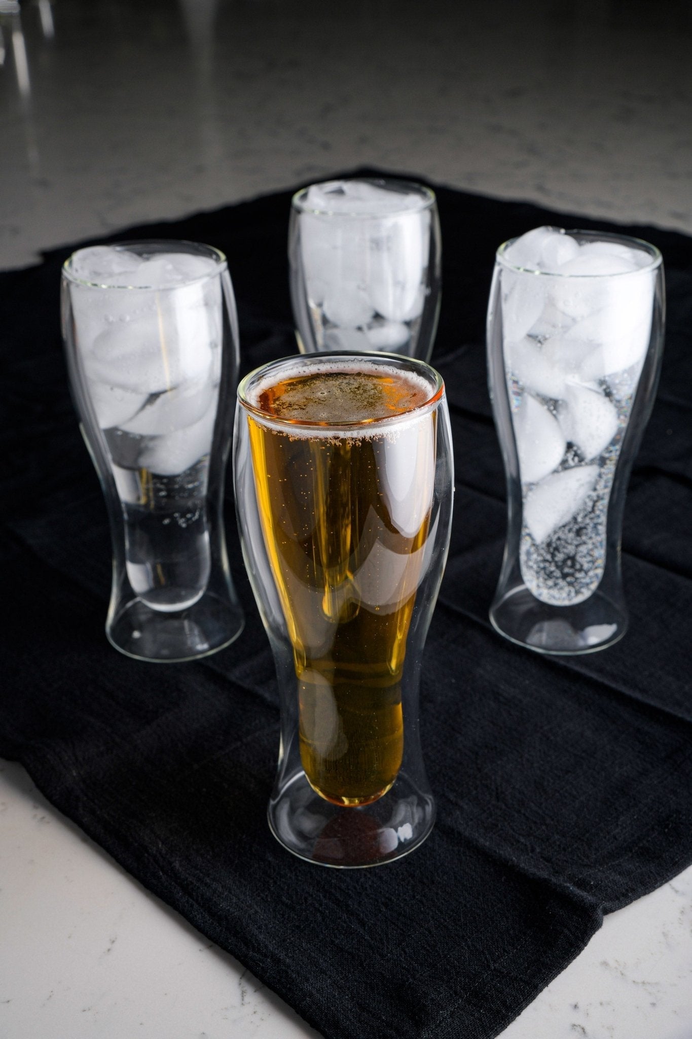 Double Walled Beer Drink Glass Mug - (Without Handle) - POPvault