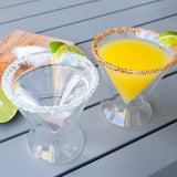 Double - Walled Stemless Martini Glasses - 8oz - POPvault