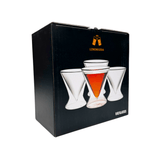 Double - Walled Stemless Martini Glasses - 8oz - POPvault