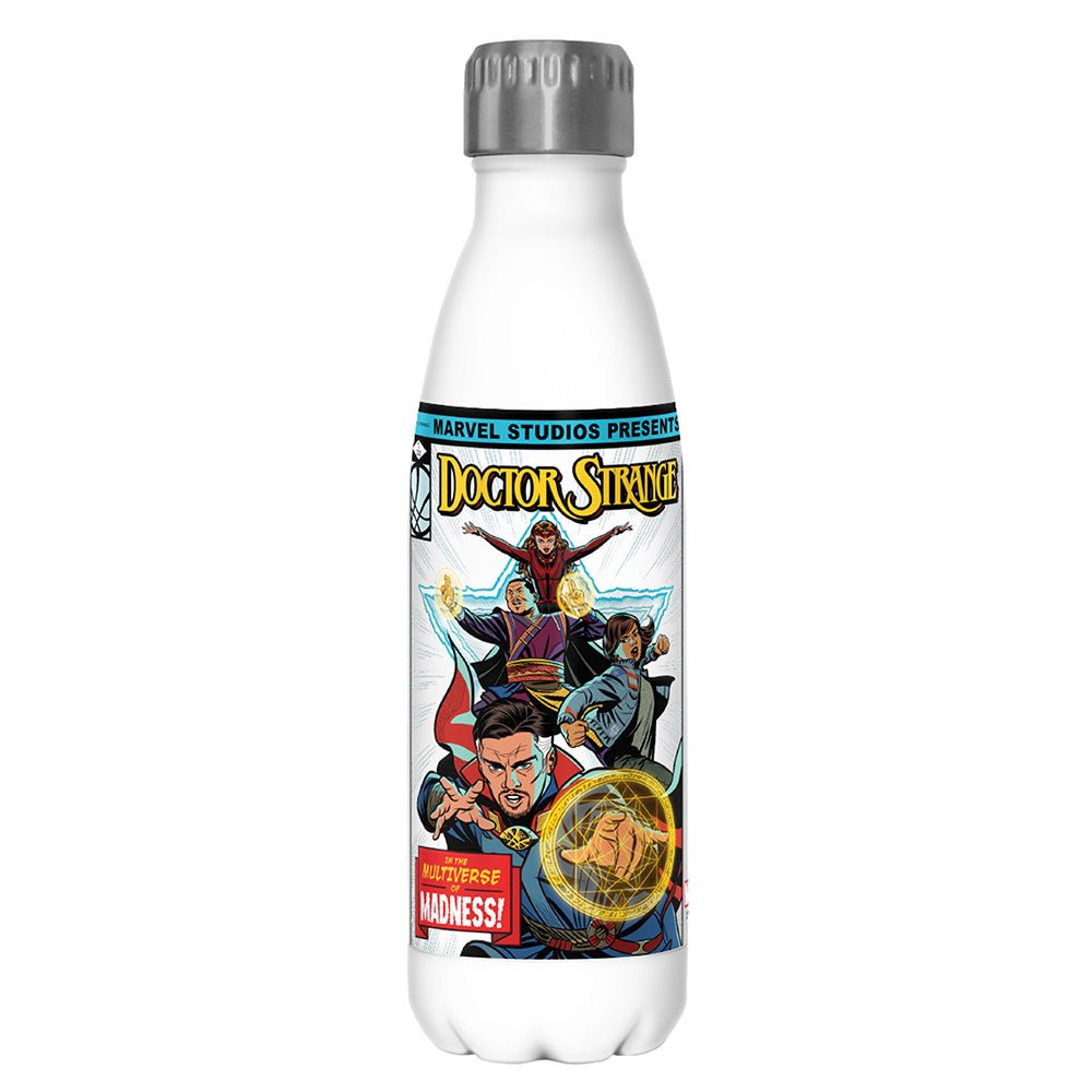 Drinkware Marvel Doctor Strange Comic Cover 17oz Stainless Steel Bottle - POPvault