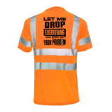 Drop everything - Reflective Safety T-Shirt - POPvault