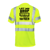 Drop everything - Reflective Safety T-Shirt - POPvault