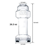 Dumbbell Beer 26 Oz. Glasses (Set of 2) - POPvault