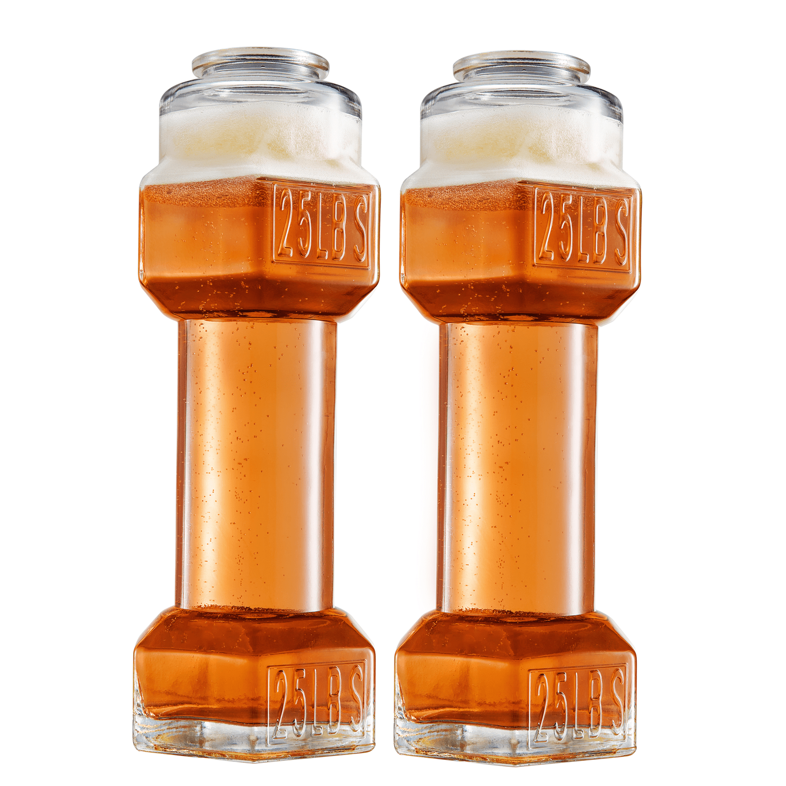 Dumbbell Beer 26 Oz. Glasses (Set of 2) - POPvault