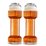 Dumbbell Beer 26 Oz. Glasses (Set of 2) - POPvault