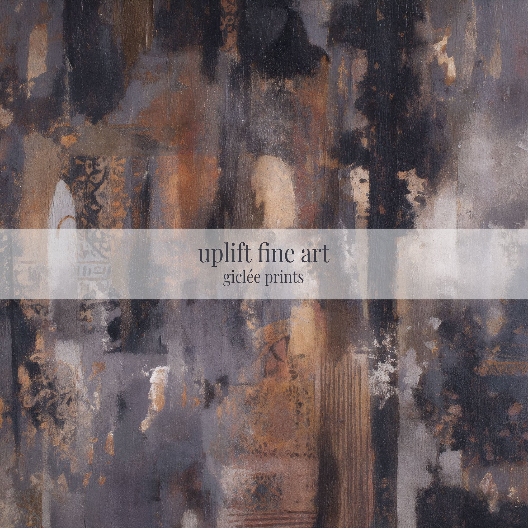 Earthy Abstract Canvas Wall Art - POPvault