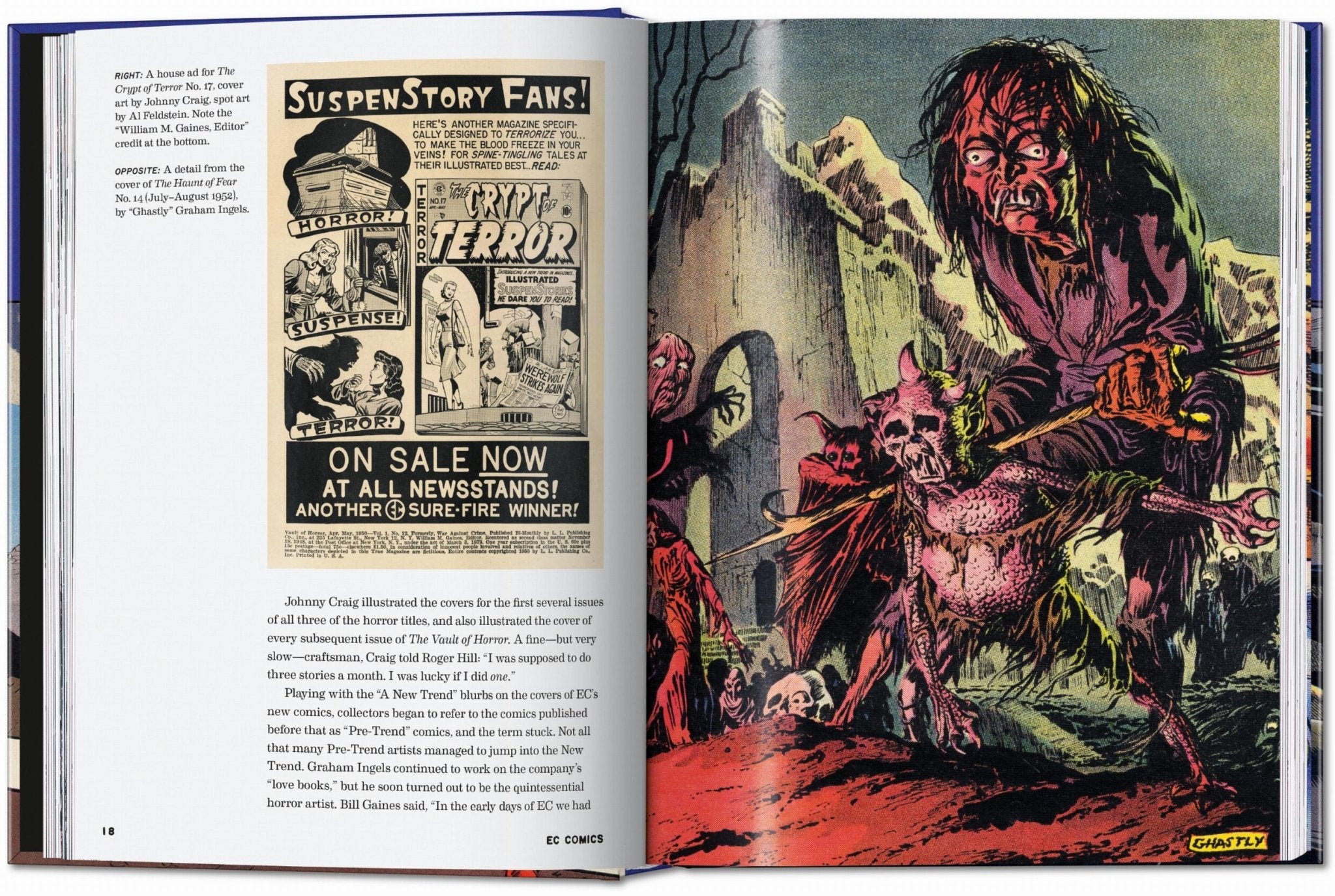 EC Comics. The New Trend 1950–54. 45th Ed. (English) - POPvault