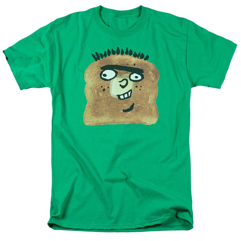 Ed Edd N Eddy Ed Toast Mens T Shirt Kelly Green Officially Licensed - POPvault