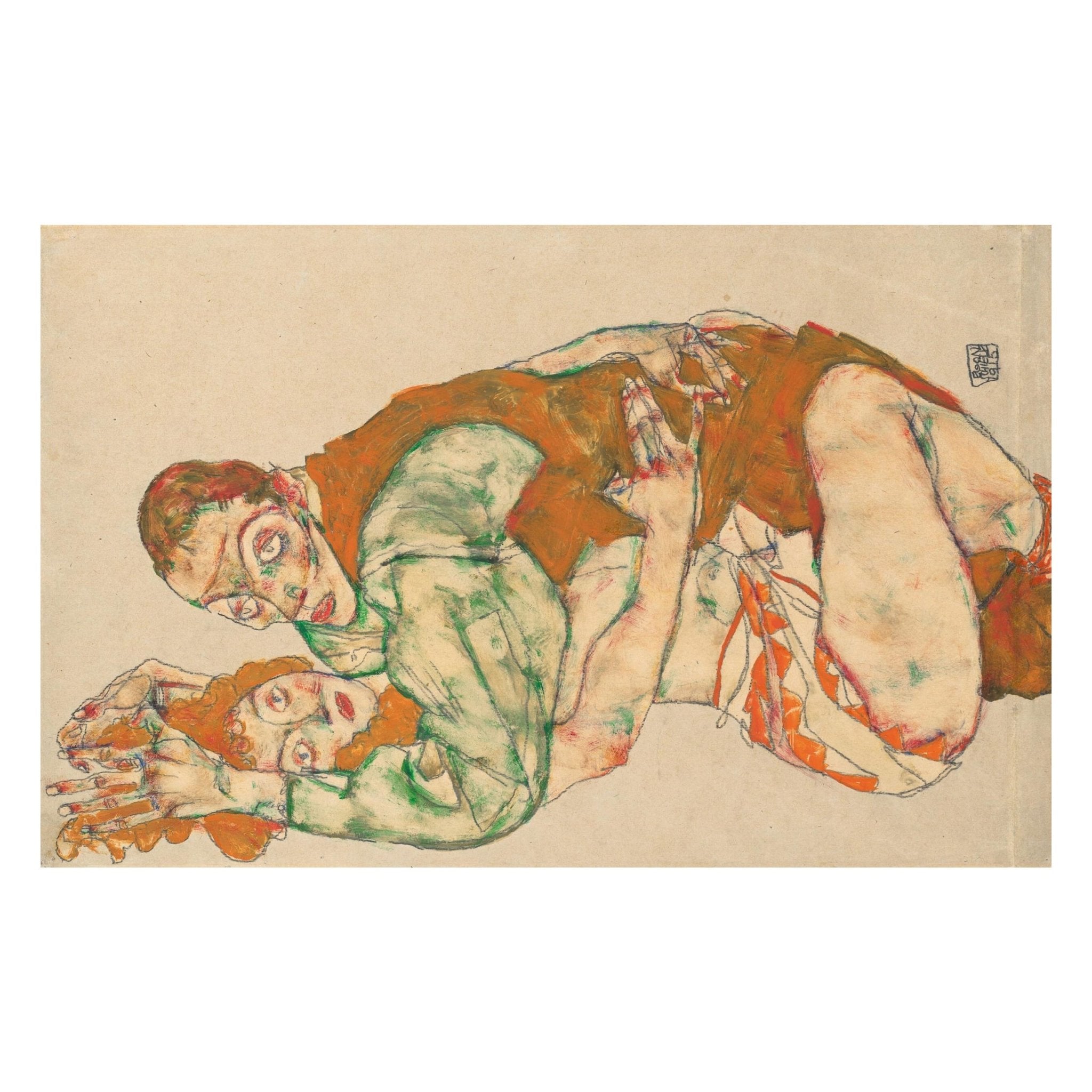Egon Schiele. The Paintings. 45th Ed. (English)-POPvault