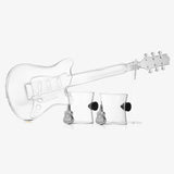 Electric Guitar Whiskey & Wine 34 Oz. Decanter With 2 Pick Whiskey Glasses - POPvault