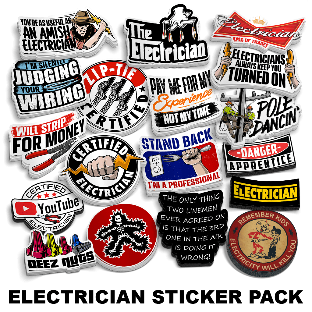 Electrican Sticker Pack - POPvault