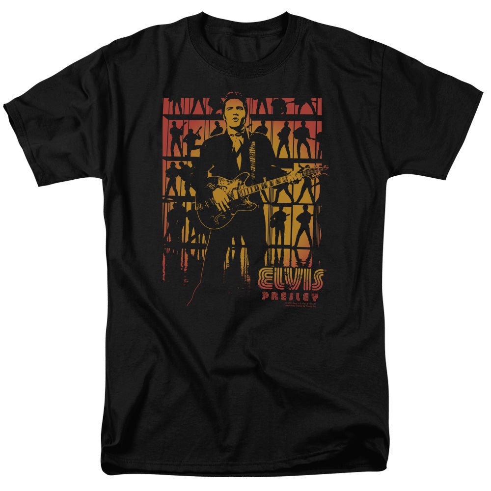 Elvis Presley Comeback Spotlight Mens T Shirt Black Officially Licensed - POPvault