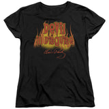 Elvis Presley Devil in Disguise Womens T Shirt Black Officially Licensed - POPvault