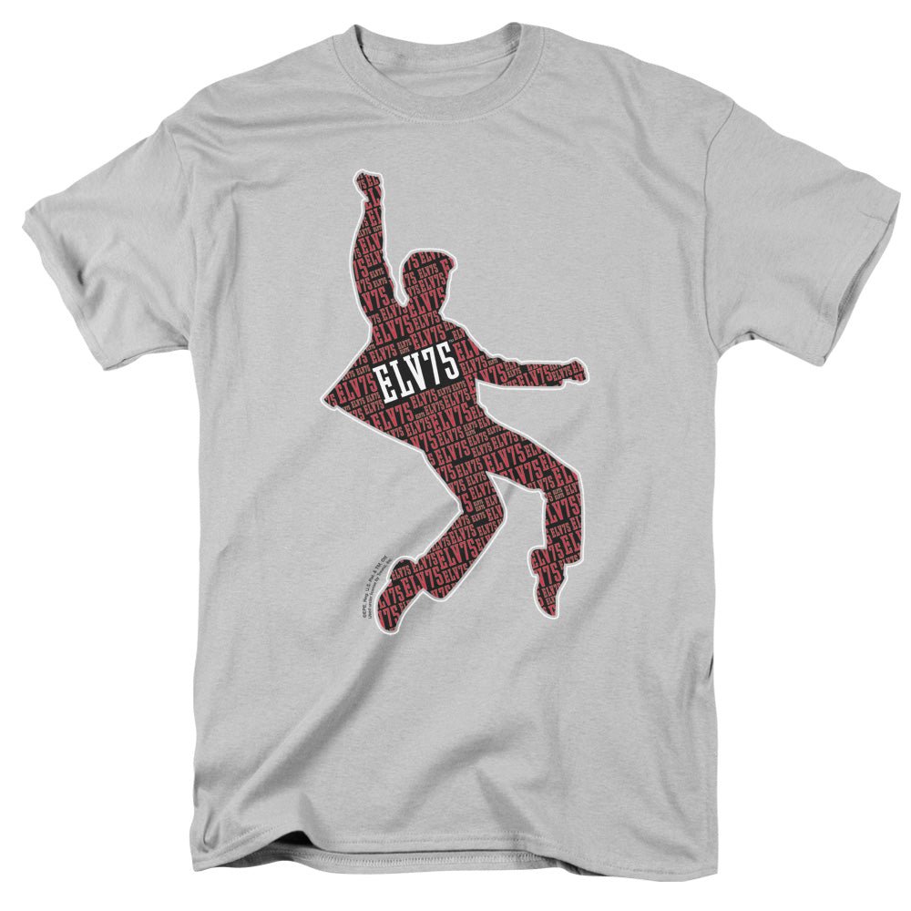 Elvis Presley Full Of 75 Mens T Shirt Silver Officially Licensed - POPvault