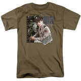 Elvis Presley Gi Blues Mens T Shirt Safari Green - POPvault