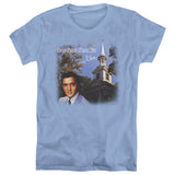 Elvis Presley How Great Thou Art Womens T Shirt Carolina Blue Officially Licensed - POPvault