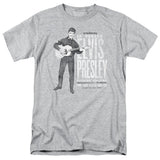 Elvis Presley In Person Mens T Shirt Athletic Heather Officially Licensed - POPvault