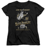 Elvis Presley Live in Buffalo Womens T Shirt Black Officially Licensed - POPvault