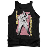 Elvis Presley Pink Rock Mens Tank Top Shirt Black Officially Licensed - POPvault