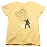 Elvis Presley Pointing Womens T Shirt Yellow Officially Licensed - POPvault