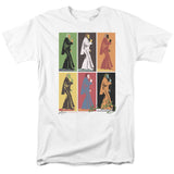 Elvis Presley Retro Boxes Mens T Shirt White Officially Licensed - POPvault