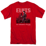 Elvis Presley Return Of The King Mens T Shirt Red Officially Licensed - POPvault