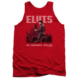 Elvis Presley Return Of The King Mens Tank Top Shirt Red Officially Licensed - POPvault