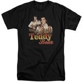 Elvis Presley Teddy Bear Mens Tall T Shirt Black Officially Licensed - POPvault