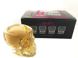 Extra Large Skull 3 Oz. Shot Glasses (Set Of 4) - POPvault